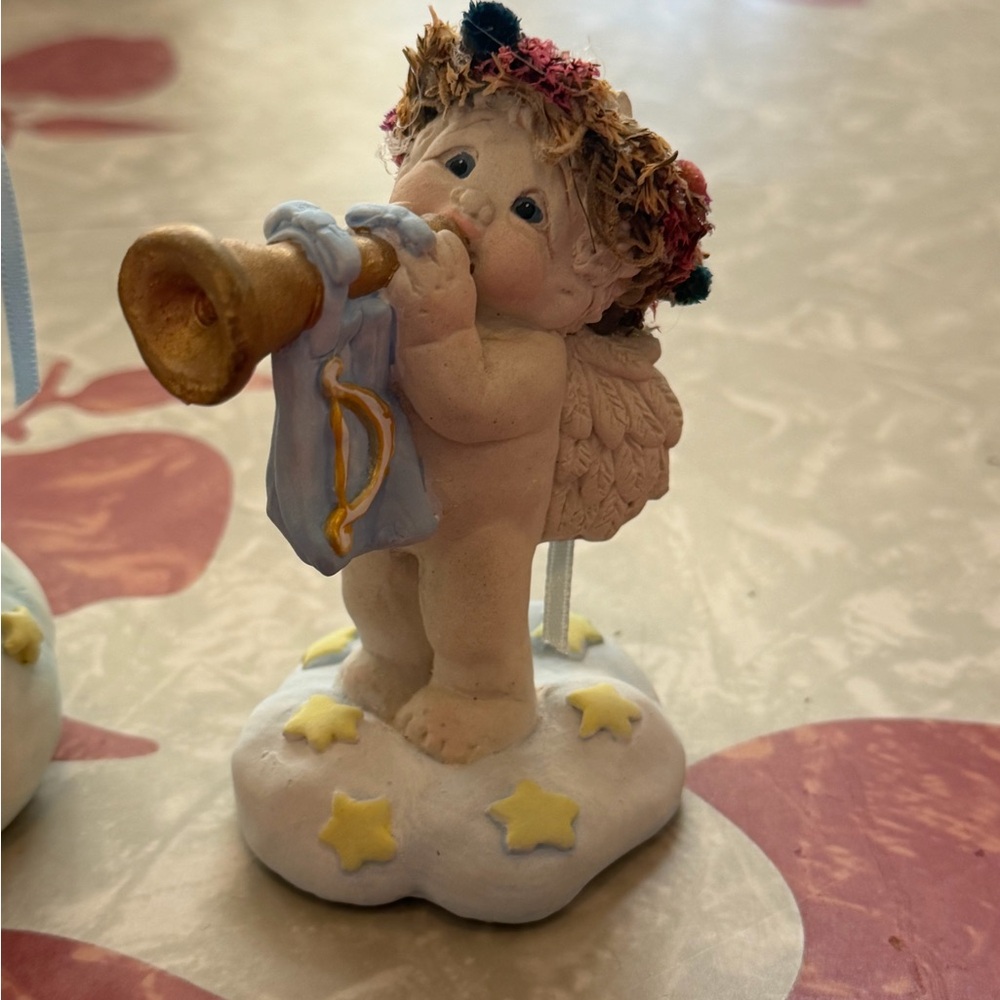 Vintage 4 Dreamsicles Figures & Music Box Signed & Numbered - Picture 4 of 9